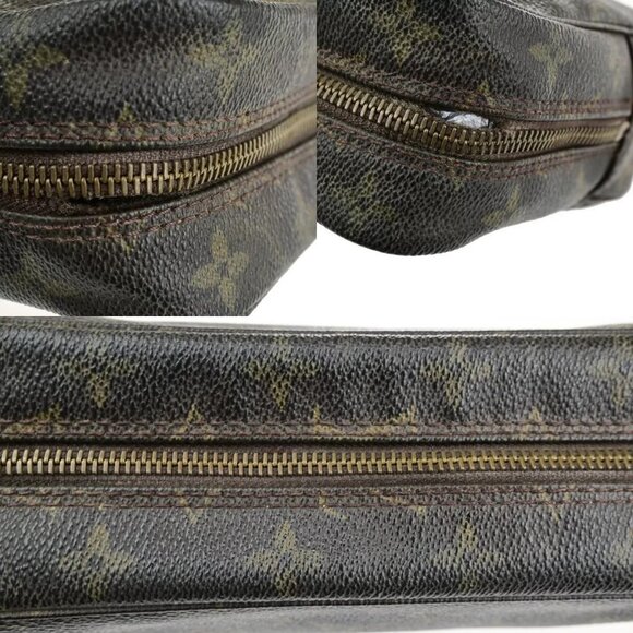 LOUIS VUITTON Trousse Toilette 23 Clutch Hand Bag Monogram Brown - Picture 16 of 16